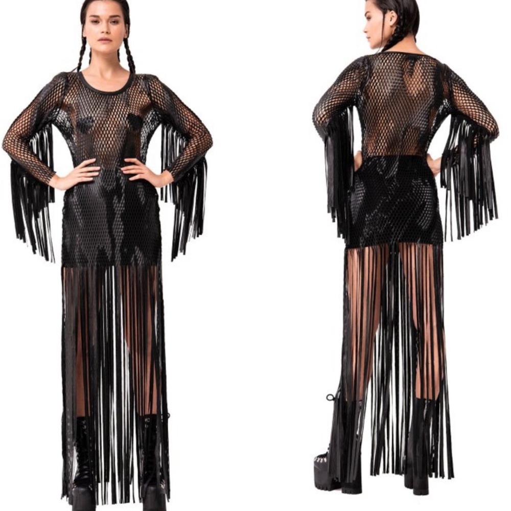 Kikiriki FAUX LEATHER DRESS